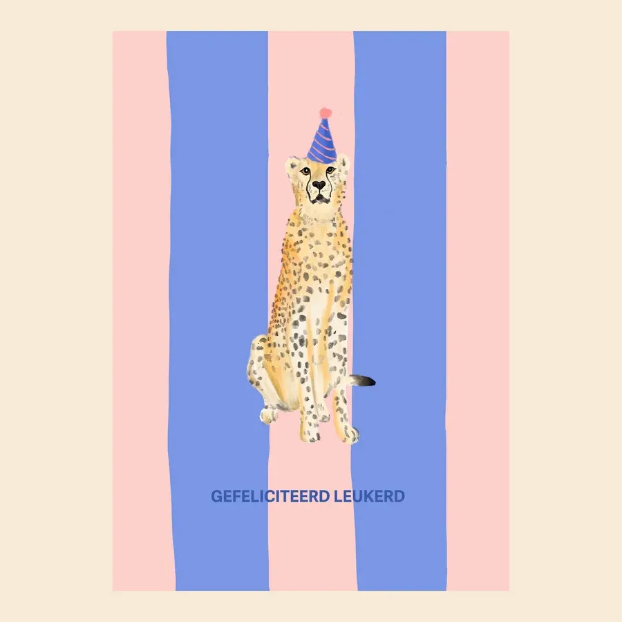 Cheetah Gefeliciteerd