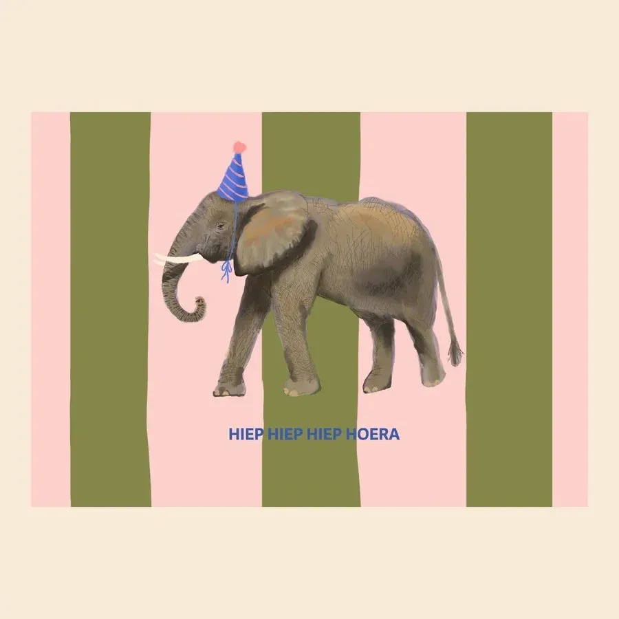 Olifant Hiep Hiep Hoera